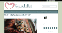 Desktop Screenshot of paws-and-effect.com